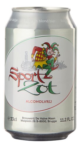 SPORTZOT Alcoholvrij bier 0,4% blik 33cl