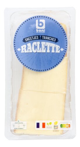 BONI raclettekaas sneetjes 400g