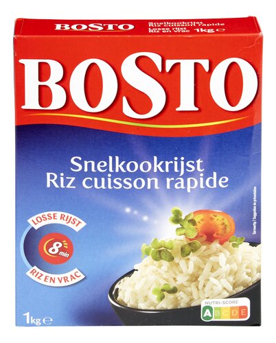 BOSTO snelkookrijst los 8min 1kg