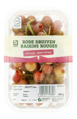 BONI rode druiven pitloos 500g