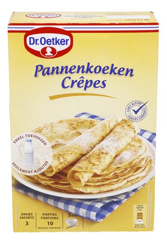 DR.OETKER mix voor pannenkoeken 3x200g