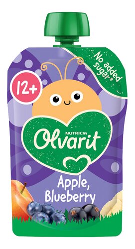 OLVARIT appel banaan bosbes. 12m+ 100g