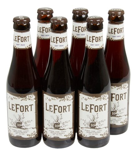 LE FORT bier bruin 10% 6x33cl