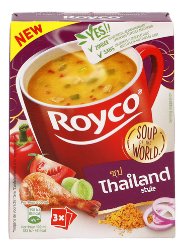 ROYCO World soup Thailand 3x19,4g