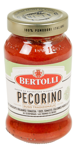 BERTOLLI pastasaus pecorino look 400g