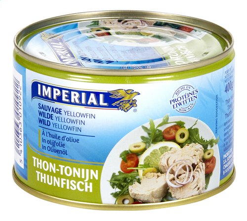IMPERIAL wilde tonijn olijfolie 400g