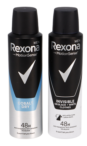 REXONA MEN Deo Cobalt/Invisible 150ml