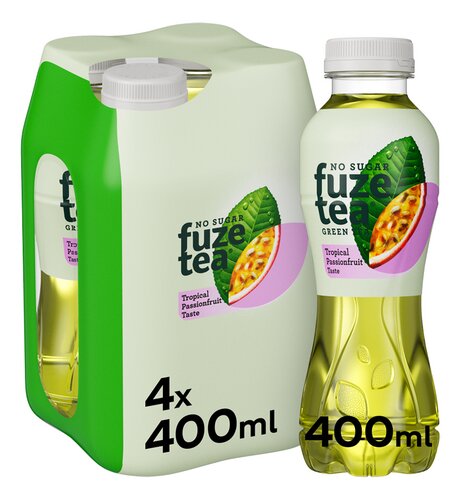 FUZE TEA No Sugar Gr.Tea Tropic-Pas 40cl