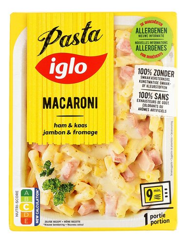 IGLO macaroni ham-kaas 450g