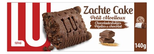LU petit moelleux choco 5x28g