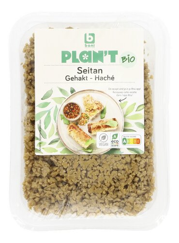 BONI PLAN'T Seitan gehakt Bio 180g