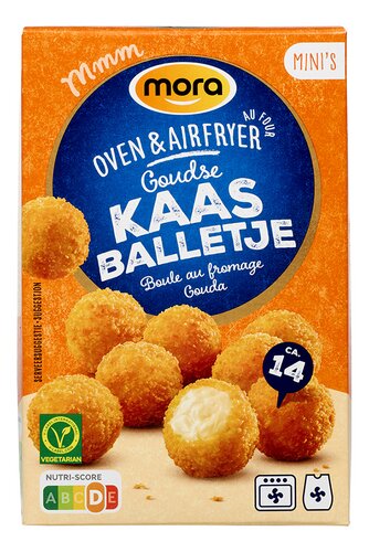 MORA Oven goudse kaasballetjes 14x20g