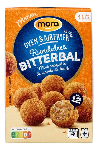MORA Oven rundvleesbitterballen 12x25g