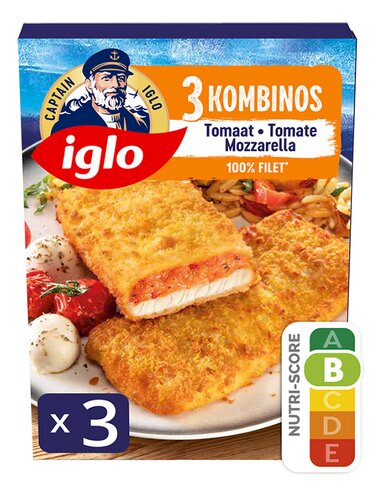 IGLO 3 kombinos tomaat mozzarella 300g