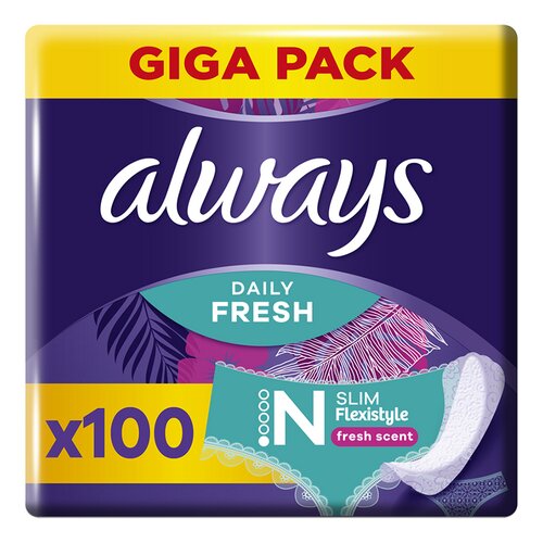 ALWAYS inlegkruisje slim Flex 100st