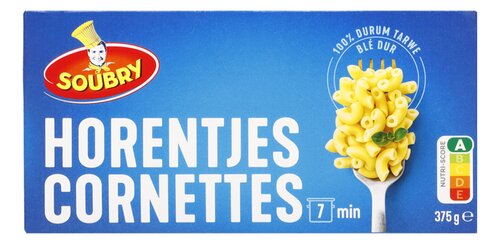 SOUBRY al dente horentjes 375g
