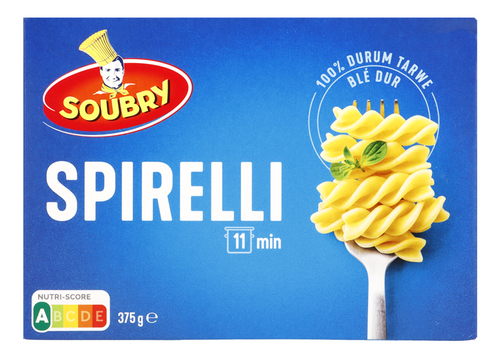 SOUBRY al dente spirelli 375g