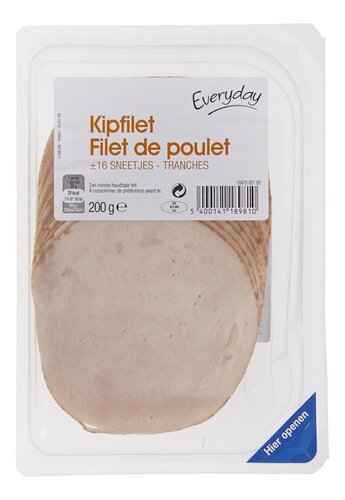 EVERYDAY kipfilet sneetjes 200g