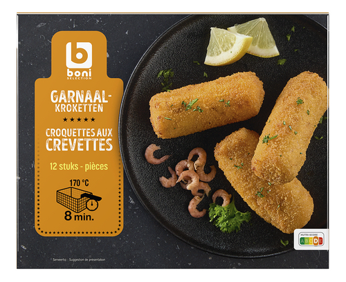 BONI Garnaalkroketten 12x60g