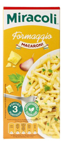 MIRACOLI kit macaroni Formaggio3p 291,4g