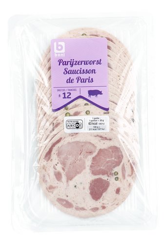 BONI Parijse worst sneetjes 150g