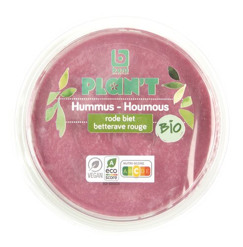 BONI PLAN'T Hummus Rode Biet Bio 200g