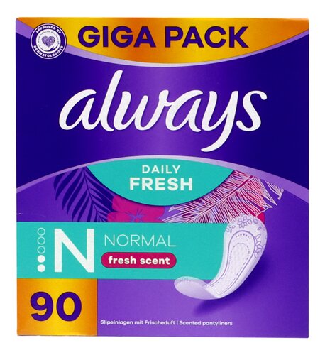 ALWAYS inlegkruis normal fresh 90st