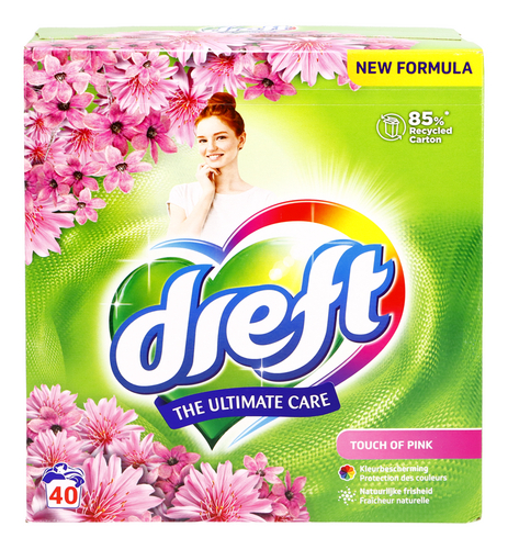 DREFT waspoeder touch of pink 40d 2,6kg