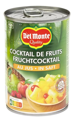 DEL MONTE fruitcocktail sap blik 415g
