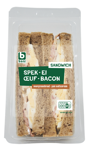 BONI broodje ei met bacon 155g