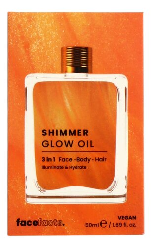 FACEFACTS Shimmer Glow Oil Gold 45ml