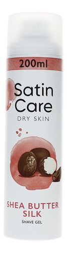 SATIN CARE scheergel Dry skin Shea 200ml