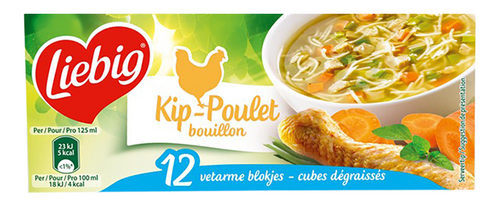 LIEBIG Bouillon Kip Vetarm 12st