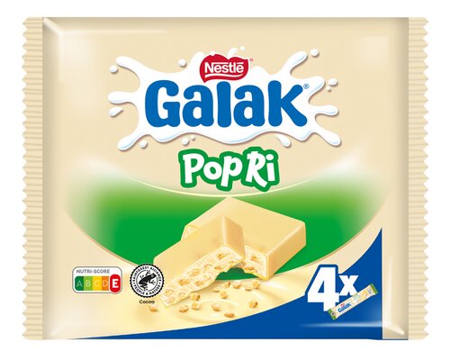 GALAK chocolade wit popri 4x40g