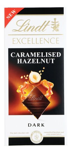 LINDT EXCELLENCE Caramel.Hazel.Dark 100g