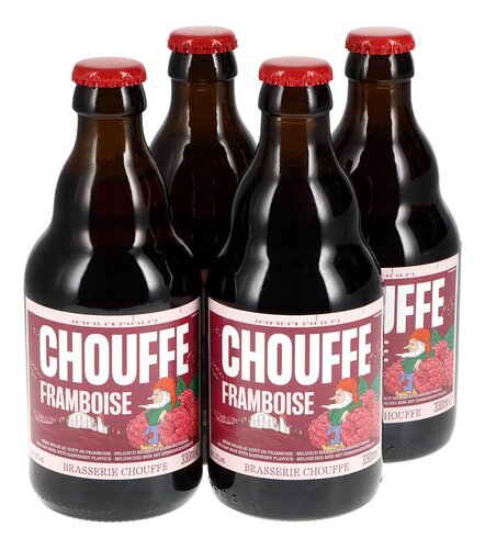 LA CHOUFFE Framboise 7% 4x33cl