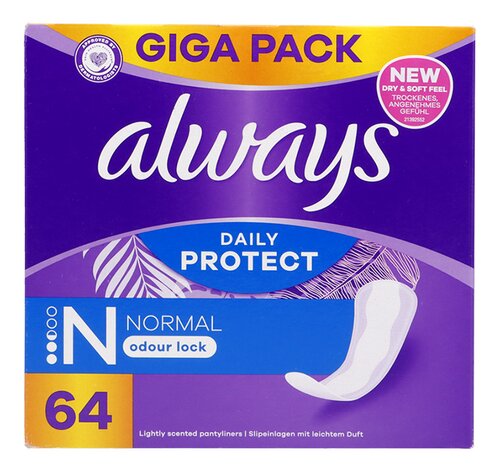 ALWAYS ilk normal odour block 64st