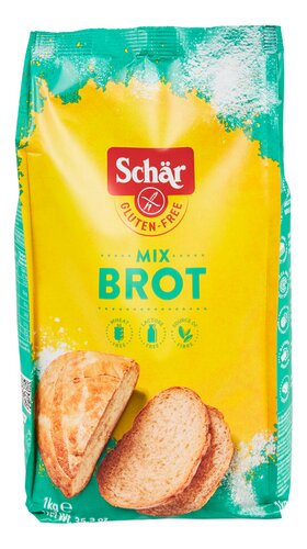 SCHÄR broodmix gluten-en lactosevrij 1kg