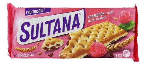 SULTANA Framboos 5x43,6g