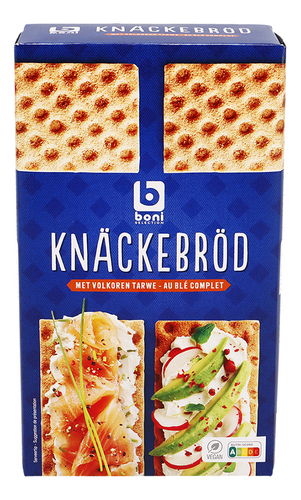 BONI Volkoren knäckebröd 375g