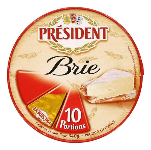 PRÉSIDENT brie 10 porties 340g