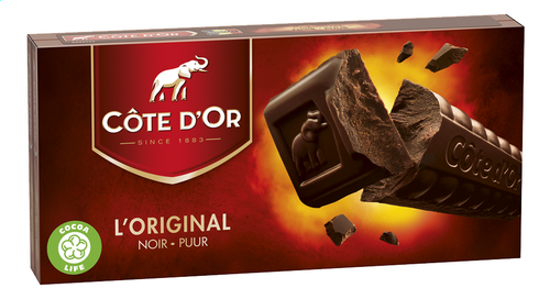 Côte d'Or Chocolat Noir 2x200g | Colruyt
