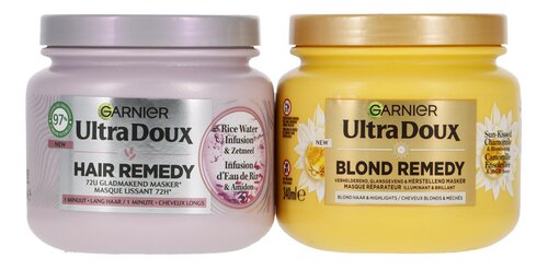 ULTRA DOUX mask.rice water/camom. 340ml