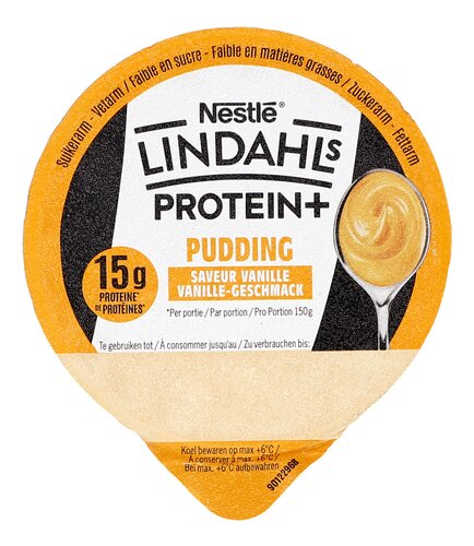 LINDAHLS pudding vanille 150g