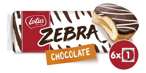 LOTUS Zebra Chocolade 6x38,5g