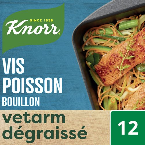 KNORR Finesse bouillon vetarme vis 12st Colruyt Collect&Go