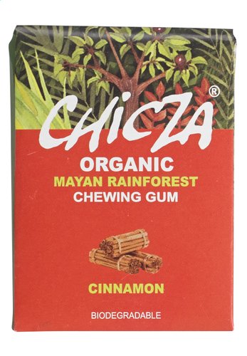 Afbeelding voor CHICZA kauwgom kaneel Bio 30g van CollectAndGo_BE