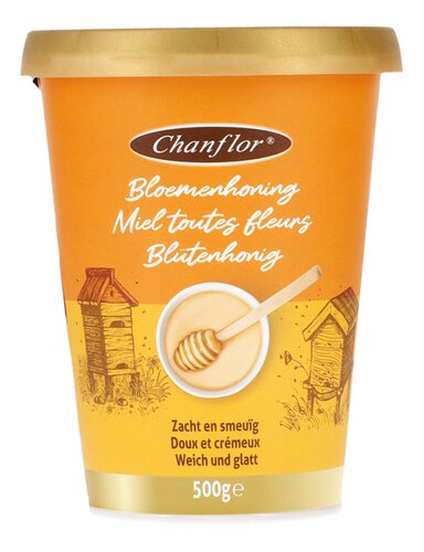 CHANFLOR romig bloemenhoning 500g