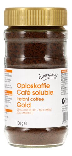 EVERYDAY Oploskoffie Gold UTZ 100g