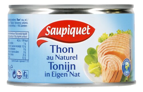 Saupiquet Tonijn Eigen nat 280g